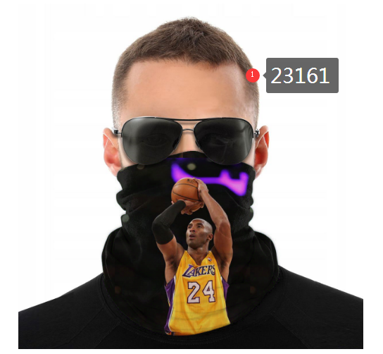 NBA 2021 Los Angeles Lakers #24 kobe bryant 23161 Dust mask with filter->->Sports Accessory